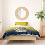 Personalized North Queensland Cowboys Bedding Set Easter Mascot - Colorful Eggs Cartoon Style