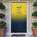 Personalized North Queensland Cowboys Door Cover Easter Mascot - Colorful Eggs Cartoon Style