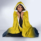 Personalized North Queensland Cowboys Hooded Blanket Easter Mascot - Colorful Eggs Cartoon Style