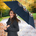 Personalized North Queensland Cowboys Umbrella Easter Mascot - Colorful Eggs Cartoon Style