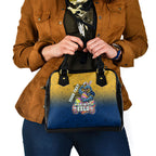 Personalized Parramatta Eels Shoulder Handbag Easter Mascot - Colorful Eggs Cartoon Style