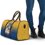 Personalized Parramatta Eels Travel Bag Easter Mascot - Colorful Eggs Cartoon Style