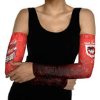 Personalized St. George Illawarra Dragons Arm Sleeves Easter Mascot - Colorful Eggs Cartoon Style