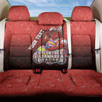 Personalized St. George Illawarra Dragons Back Car Seat Cover Easter Mascot - Colorful Eggs Cartoon Style