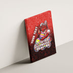 Personalized St. George Illawarra Dragons Canvas Wall Art Easter Mascot - Colorful Eggs Cartoon Style