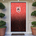 Personalized St. George Illawarra Dragons Door Cover Easter Mascot - Colorful Eggs Cartoon Style