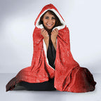 Personalized St. George Illawarra Dragons Hooded Blanket Easter Mascot - Colorful Eggs Cartoon Style