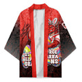 Personalized St. George Illawarra Dragons Kimono Easter Mascot - Colorful Eggs Cartoon Style