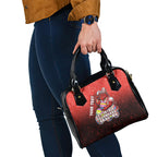 Personalized St. George Illawarra Dragons Shoulder Handbag Easter Mascot - Colorful Eggs Cartoon Style