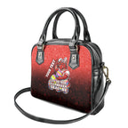 Personalized St. George Illawarra Dragons Shoulder Handbag Easter Mascot - Colorful Eggs Cartoon Style