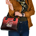 Personalized St. George Illawarra Dragons Shoulder Handbag Easter Mascot - Colorful Eggs Cartoon Style
