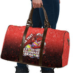 Personalized St. George Illawarra Dragons Travel Bag Easter Mascot - Colorful Eggs Cartoon Style