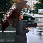 Personalized St. George Illawarra Dragons Umbrella Easter Mascot - Colorful Eggs Cartoon Style
