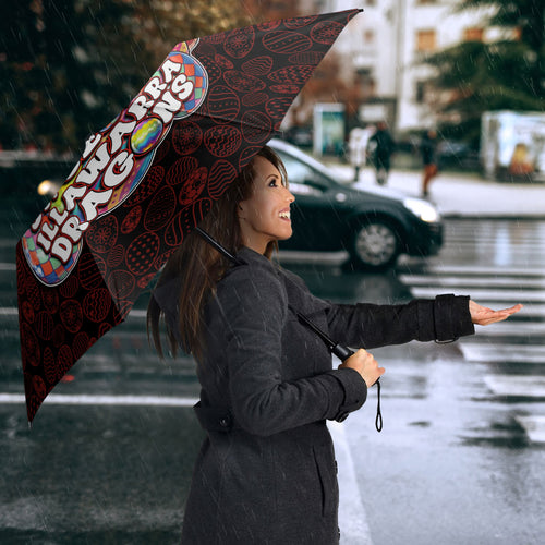 Personalized St. George Illawarra Dragons Umbrella Easter Mascot - Colorful Eggs Cartoon Style