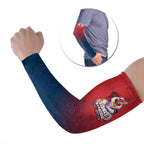 Personalized Sydney Roosters Arm Sleeves Easter Mascot - Colorful Eggs Cartoon Style