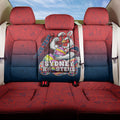 Personalized Sydney Roosters Back Car Seat Cover Easter Mascot - Colorful Eggs Cartoon Style