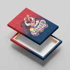 Personalized Sydney Roosters Canvas Wall Art Easter Mascot - Colorful Eggs Cartoon Style