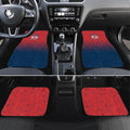 Personalized Sydney Roosters Car Mats Easter Mascot - Colorful Eggs Cartoon Style