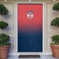 Personalized Sydney Roosters Door Cover Easter Mascot - Colorful Eggs Cartoon Style