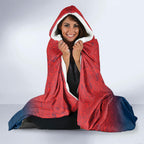 Personalized Sydney Roosters Hooded Blanket Easter Mascot - Colorful Eggs Cartoon Style