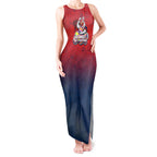 Personalized Sydney Roosters Tank Maxi Dress Easter Mascot - Colorful Eggs Cartoon Style