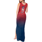 Personalized Sydney Roosters Tank Maxi Dress Easter Mascot - Colorful Eggs Cartoon Style