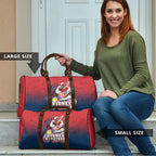 Personalized Sydney Roosters Travel Bag Easter Mascot - Colorful Eggs Cartoon Style
