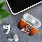 Personalized Wests Tigers AirPods Case Easter Mascot - Colorful Eggs Cartoon Style