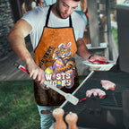 Personalized Wests Tigers Apron Easter Mascot - Colorful Eggs Cartoon Style