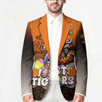 Personalized Wests Tigers Blazer Easter Mascot - Colorful Eggs Cartoon Style