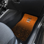 Personalized Wests Tigers Car Mats Easter Mascot - Colorful Eggs Cartoon Style