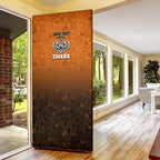 Personalized Wests Tigers Door Cover Easter Mascot - Colorful Eggs Cartoon Style
