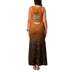 Personalized Wests Tigers Family Matching Tank Maxi Dress and Hawaiian Shirt Easter Mascot - Colorful Eggs Cartoon Style