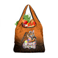 Personalized Wests Tigers Grocery Bag Easter Mascot - Colorful Eggs Cartoon Style