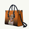 Personalized Wests Tigers Leather Bag Easter Mascot - Colorful Eggs Cartoon Style