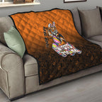 Personalized Wests Tigers Quilt Easter Mascot - Colorful Eggs Cartoon Style