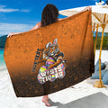 Personalized Wests Tigers Sarong Easter Mascot - Colorful Eggs Cartoon Style
