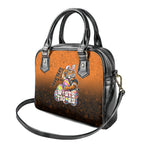 Personalized Wests Tigers Shoulder Handbag Easter Mascot - Colorful Eggs Cartoon Style