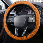 Wests Tigers Steering Wheel Cover Easter Mascot - Colorful Eggs Cartoon Style