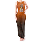 Personalized Wests Tigers Tank Maxi Dress Easter Mascot - Colorful Eggs Cartoon Style