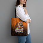 Personalized Wests Tigers Tote Bag Easter Mascot - Colorful Eggs Cartoon Style