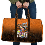 Personalized Wests Tigers Travel Bag Easter Mascot - Colorful Eggs Cartoon Style