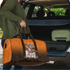 Personalized Wests Tigers Travel Bag Easter Mascot - Colorful Eggs Cartoon Style