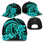 Turquoise New Zealand Mangopare Mesh Trucker Cap Aotearoa Maori Koru Style - Aussie Hoodie