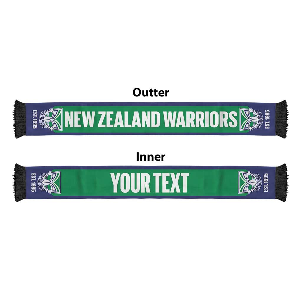 Warriors Rugby Personalised Ruffneck Scarf 2026 Go Champions