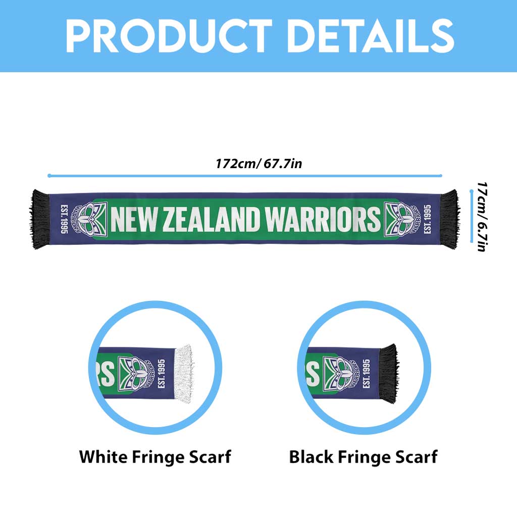 Warriors Rugby Personalised Ruffneck Scarf 2026 Go Champions