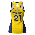 Western Australia Lawn Bowls Custom Hollow Tank Top Aussie Minimalist Style - Aussie Hoodie
