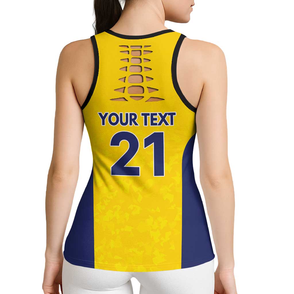 Western Australia Lawn Bowls Custom Hollow Tank Top Aussie Minimalist Style - Aussie Hoodie