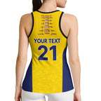 Western Australia Lawn Bowls Custom Hollow Tank Top Aussie Minimalist Style - Aussie Hoodie