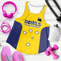Western Australia Lawn Bowls Custom Women Racerback Tank Aussie Minimalist Style - Aussie Hoodie